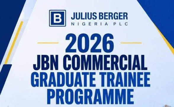 2026 Julius Berger Commercial Graduate Trainee Program