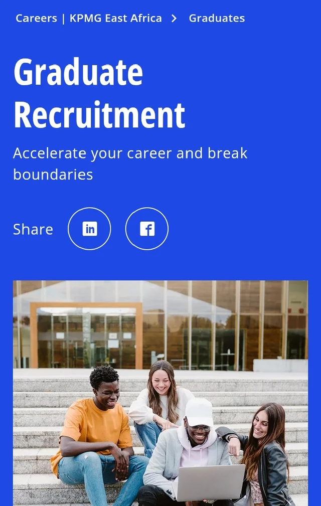 2026 KPMG East Africa Graduate Recruitment