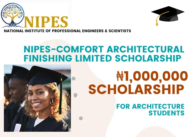 2026 NIPES Comfort Architectural Scholarship