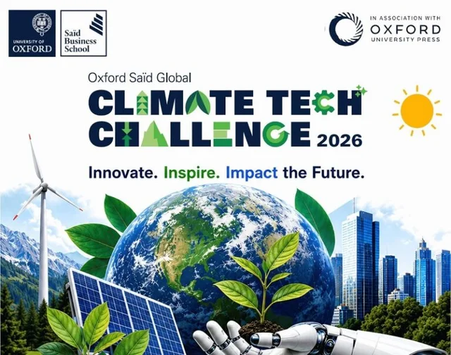 2026 Oxford Saïd Global Climate Tech Challenge for High School Students and Teachers Worldwide