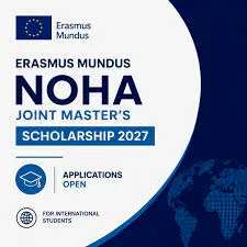 2027 Erasmus Mundus NOHA Scholarship