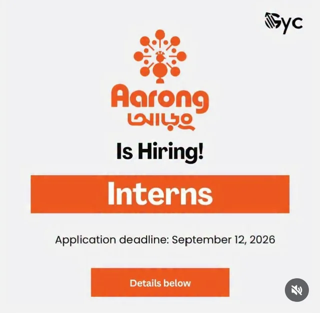 Aarong Internship Program 2026