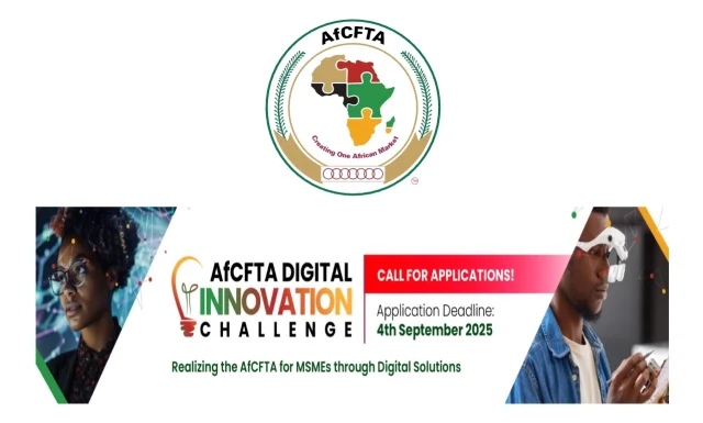 AfCFTA Digital Innovation Challenge 2026 | Apply to Showcase Your Digital Innovation Across Africa