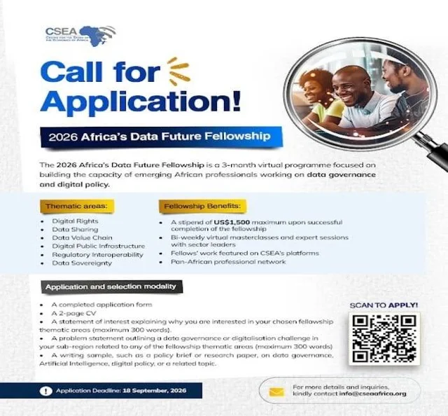 Africa Data Future Remote Fellowship 2026