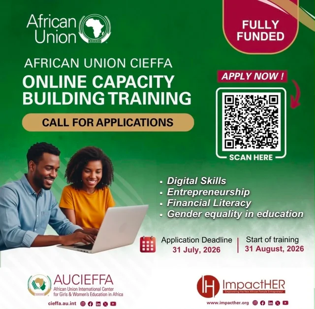 African Union CIEFFA & ImpactHER Online Capacity Building Training 2026 | Apply Now