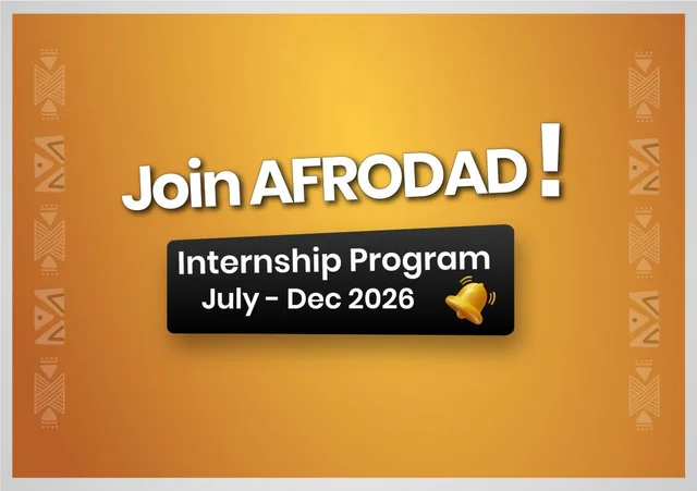 AFRODAD Internship Programme 2026