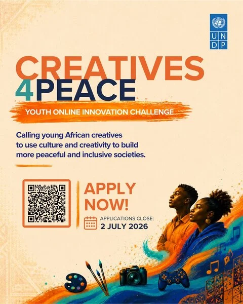Apply for the Creatives4Peace Online Innovation Challenge 2026