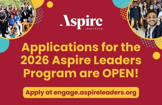 Call for Applications: Aspire Leaders Program 2026 | Cohort 3