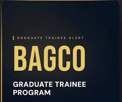 Bagco Nigeria Graduate Trainee Program 2026