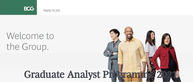 BCG Graduate Analyst Program 2026