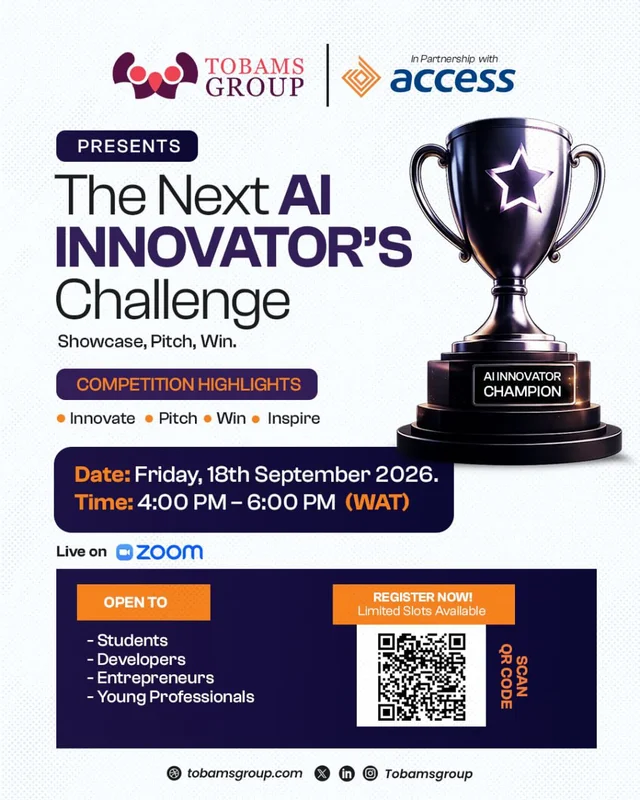 Call for Applications: Nigeria’s Next AI Talent Competition 2026