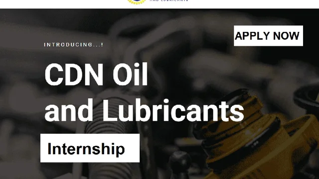 CDN Oil and Lubricants NYSC Internship 2026