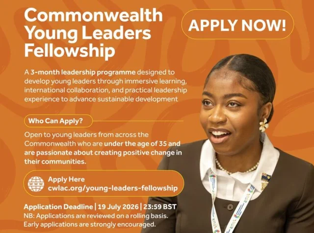 Commonwealth Young Leaders Fellowship 2026
