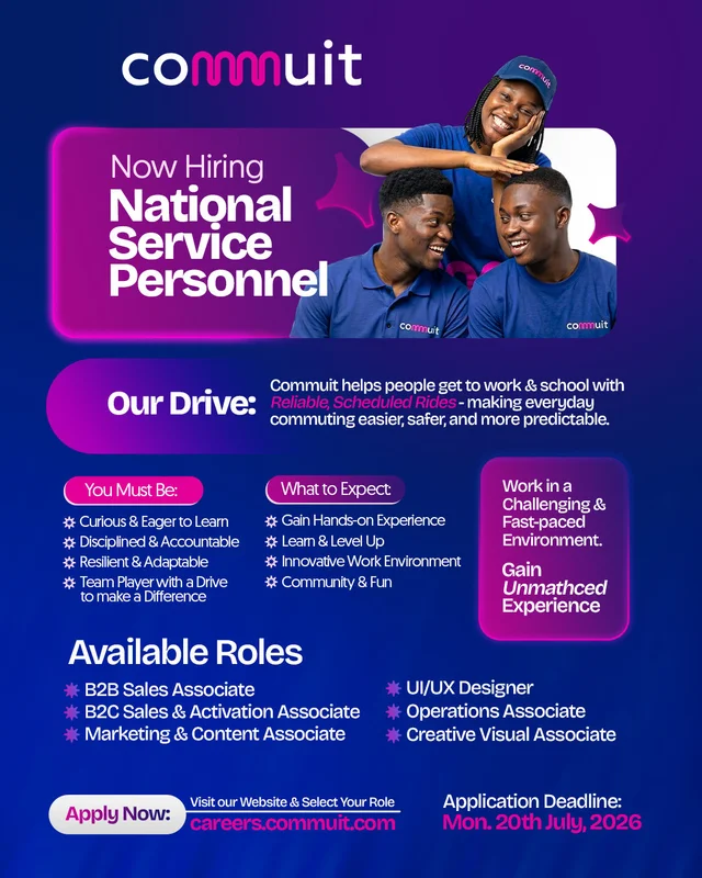 Commuit National Service Personnel Recruitment 2026