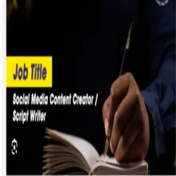 Content Creator & Scriptwriter at FSH Limited