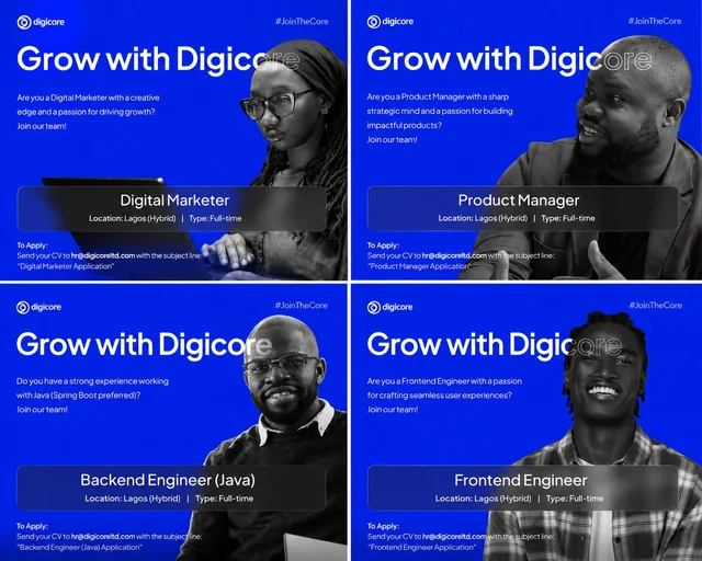 Digicore Remote Tech Recruitment 2026 ( Multiple Job Openings)