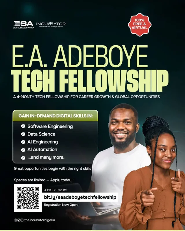 E.A. Adeboye Tech Fellowship 2026