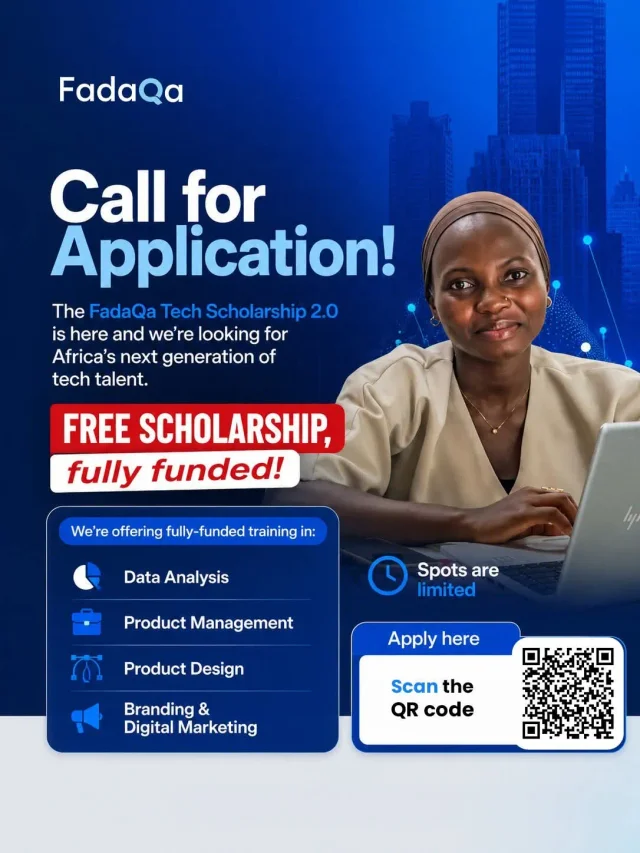 FadaQa Tech Scholarship Program (FSP) 2.0 | Fully Funded Tech Training
