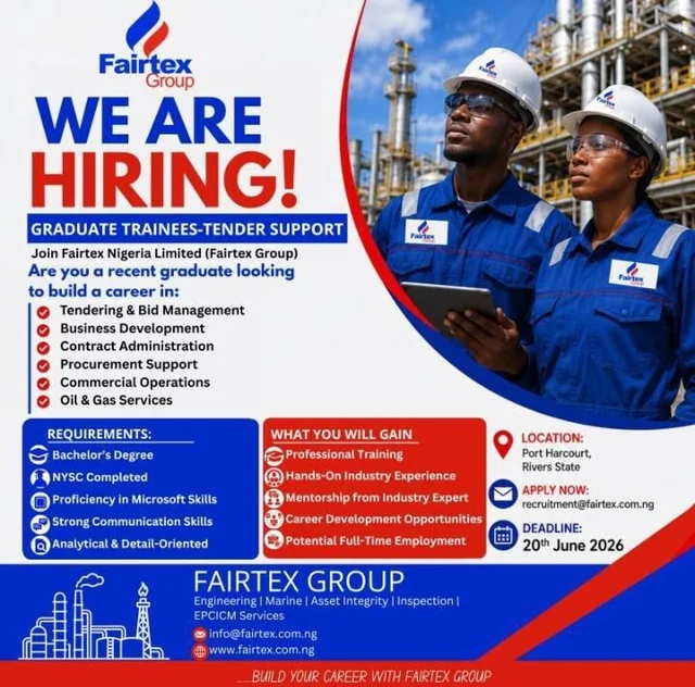 Fairtex Group Graduate Trainee Program 2026