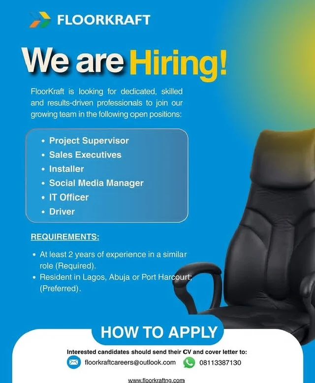 FloorKraft Recruitment 2026