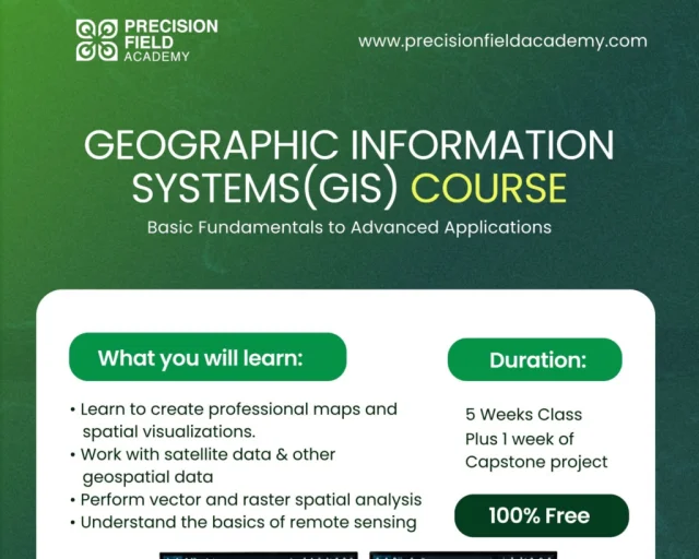 Free Geographic Information Systems (GIS) Training Opportunity at Precision Field Academy | Apply Now