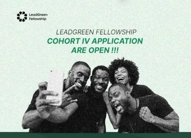 Fully Funded LeadGreen Fellowship Cohort 4 (2026) for Young Africans