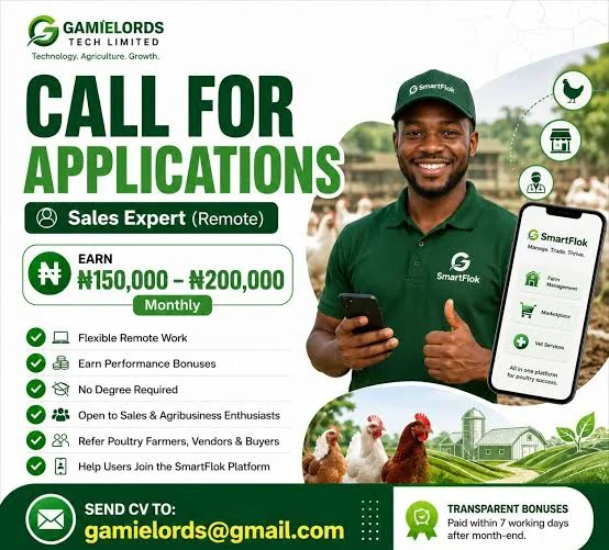 Gamielords Tech Limited is Hiring User Growth & Referral Agents (Sales Experts)