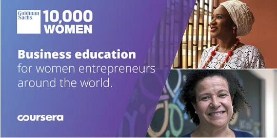 Goldman Sachs / Coursera 10,000 Women Program 2026