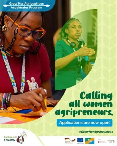 Call for Applications: GrowHer Agribusiness Accelerator Program for Women Entrepreneurs