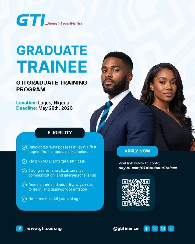 GTI Group Graduate Trainee Program 2026