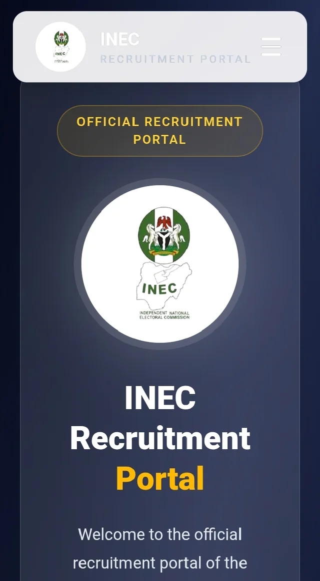 INEC Nationwide Professional Recruitment Exercise 2026