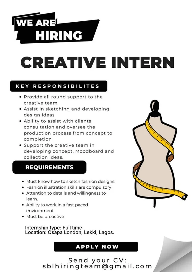 Job Vacancies at StyledbyLayo