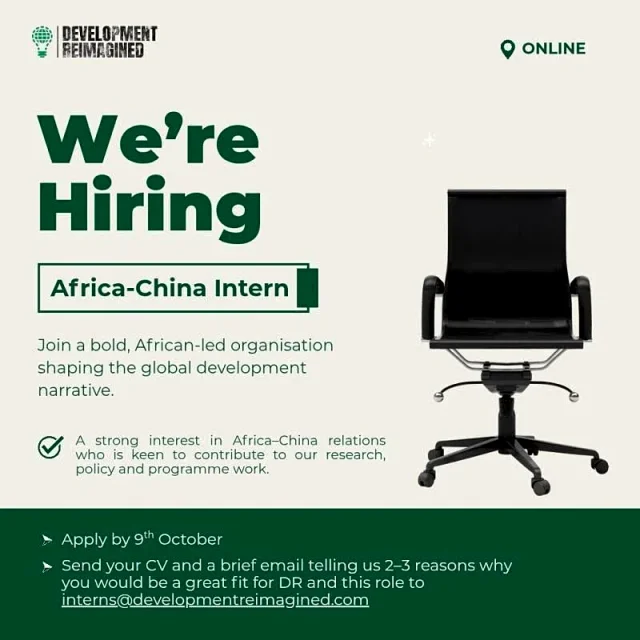 Join Africa-China Relations Remote Internship Program 2026