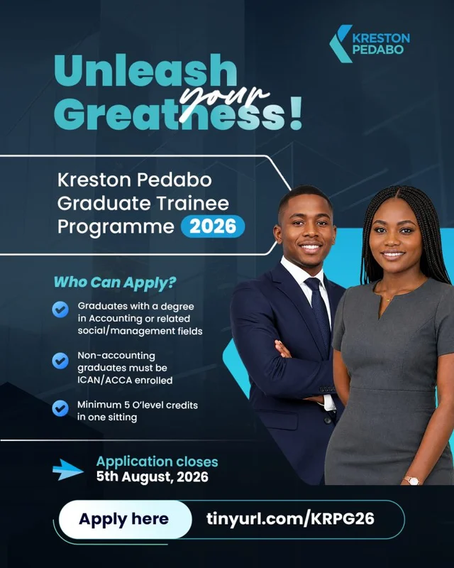 Kreston Pedabo Graduate Trainee Program 2026