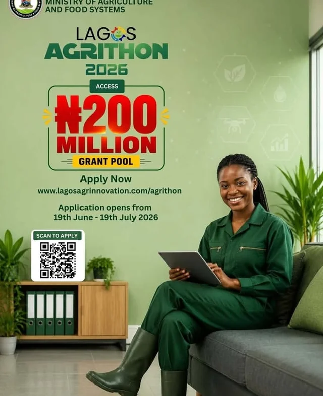 Lagos Agrithon 2026: N200 Million Agribusiness Grant for Young Nigerians