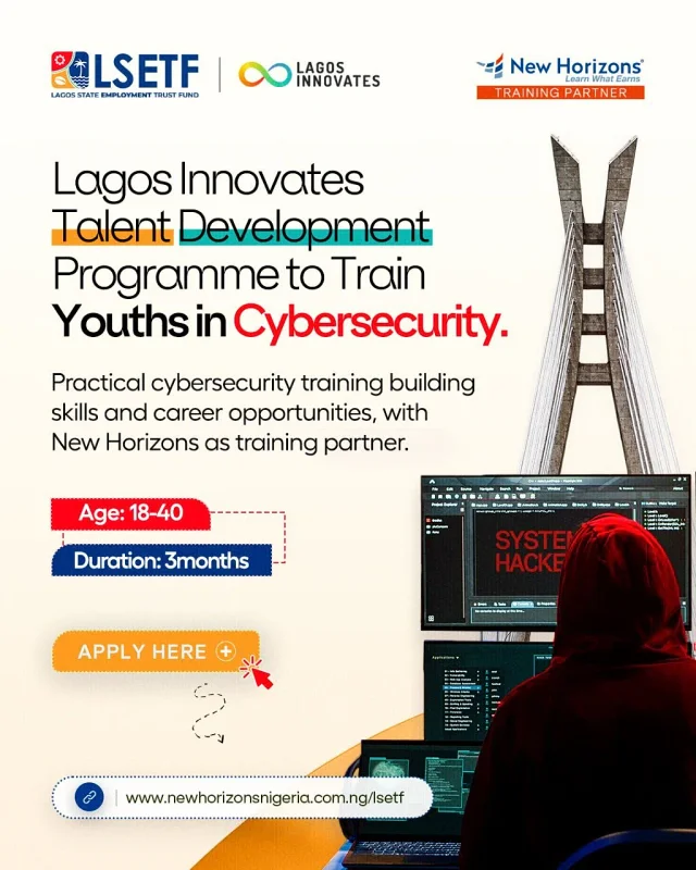 Lagos Innovates Talent Development Programme 2026