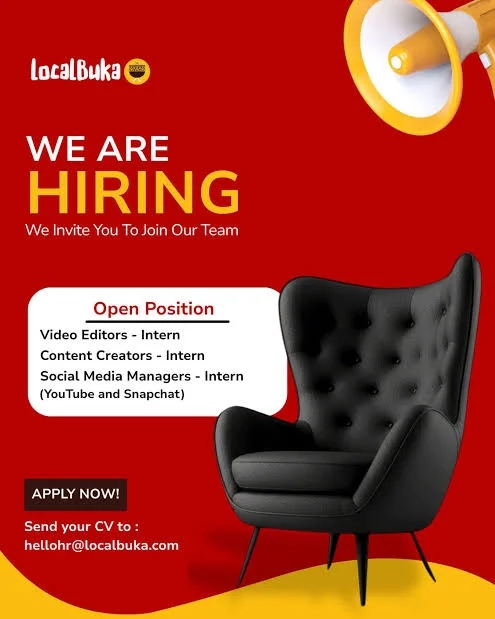 LocalBuka Internship Opportunities 2026