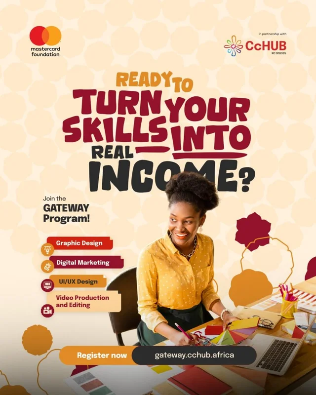 Mastercard/CCHub Digital Skills Gateway Program 2026