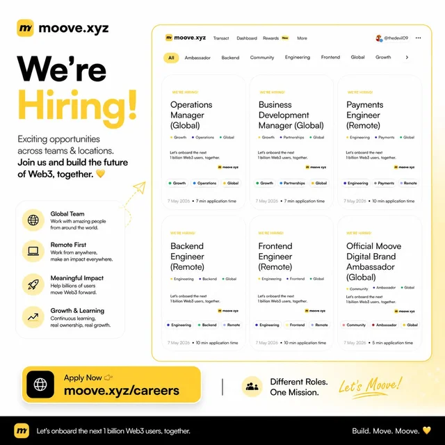 Moove Remote Global Tech Recruitment 2026