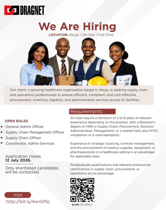 Multiple Corporate Vacancies at Dragnet Nigeria