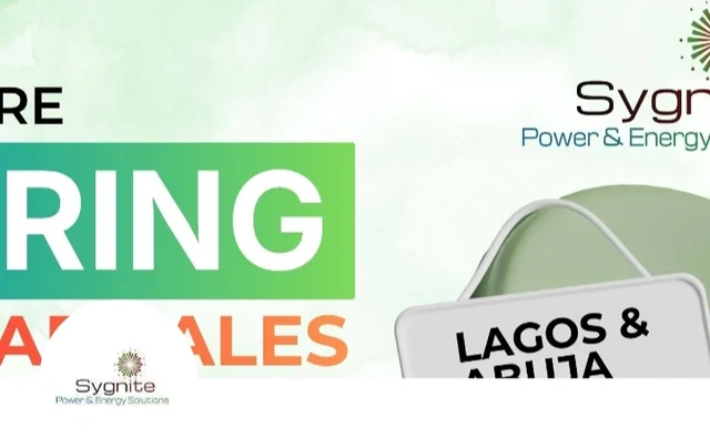 NYSC Sales Support Intern at Sygnite Power and Energy Solutions – Lagos & Abuja