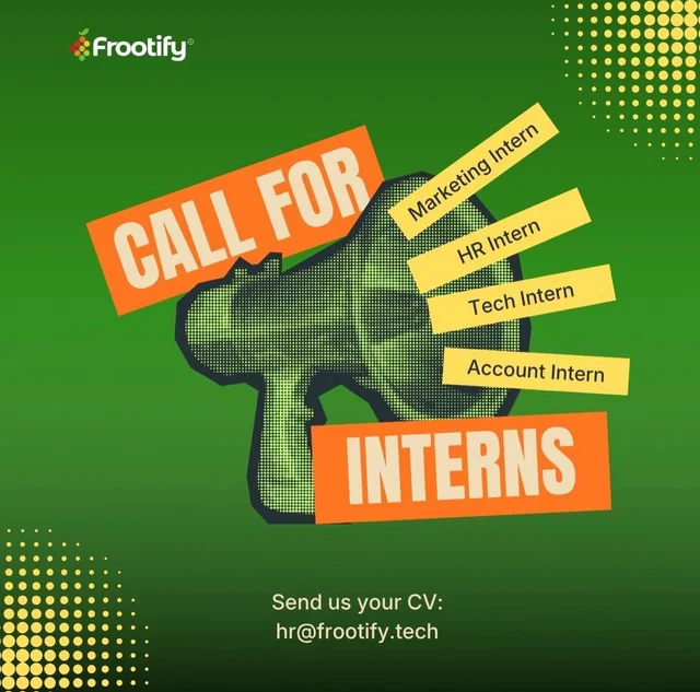 Paid Internship Program 2026 at Frootify