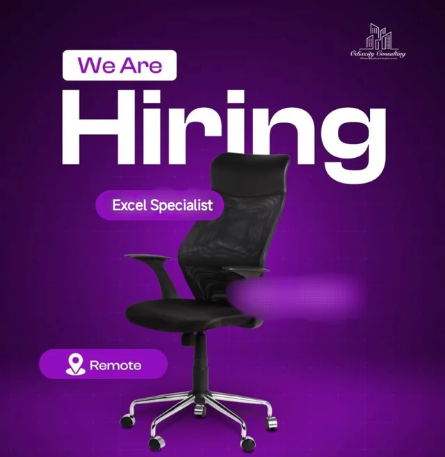 Remote Excel Specialist at Odixcity Consulting