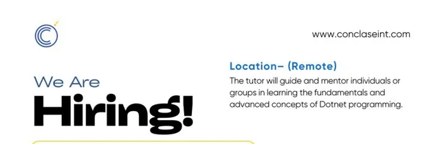 Remote Product Management Tutor at Conclase Consulting