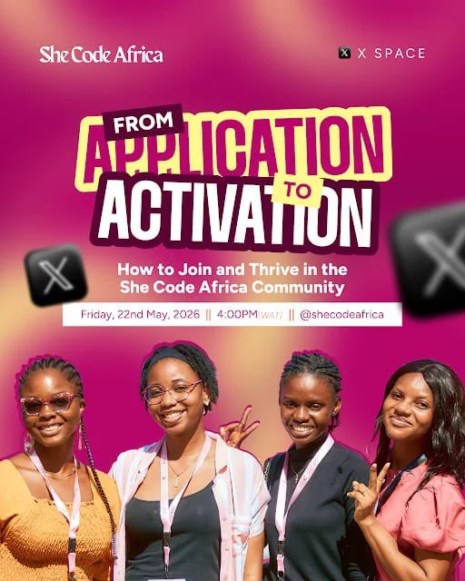 Remote Social Media and Content Manager at She Code Africa