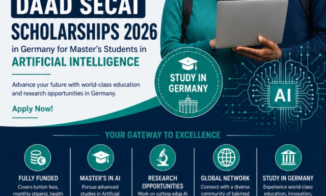 SECAI AI Scholarship 2026 in Germany | Fully Funded Master’s Opportunity