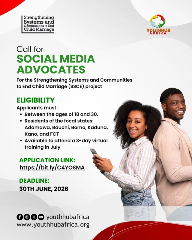 Social Media Advocates Program at YouthHub Africa