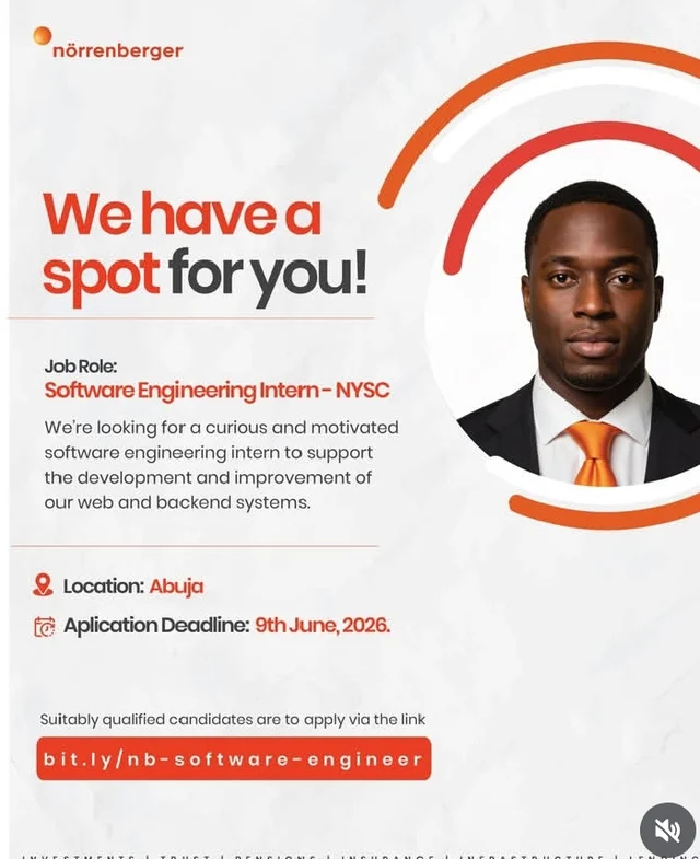 Software Engineering Internship at Norrenberger 2026