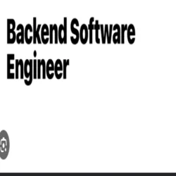 Software Engineering Support Backend Personnel at Payment Logue