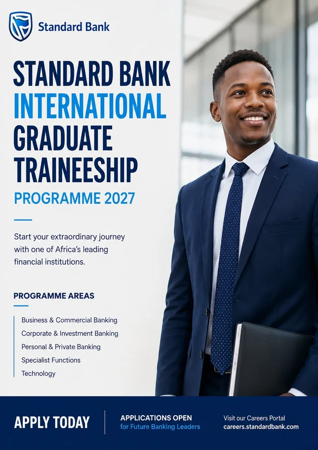 Standard Bank International Graduate Traineeship Programme 2027